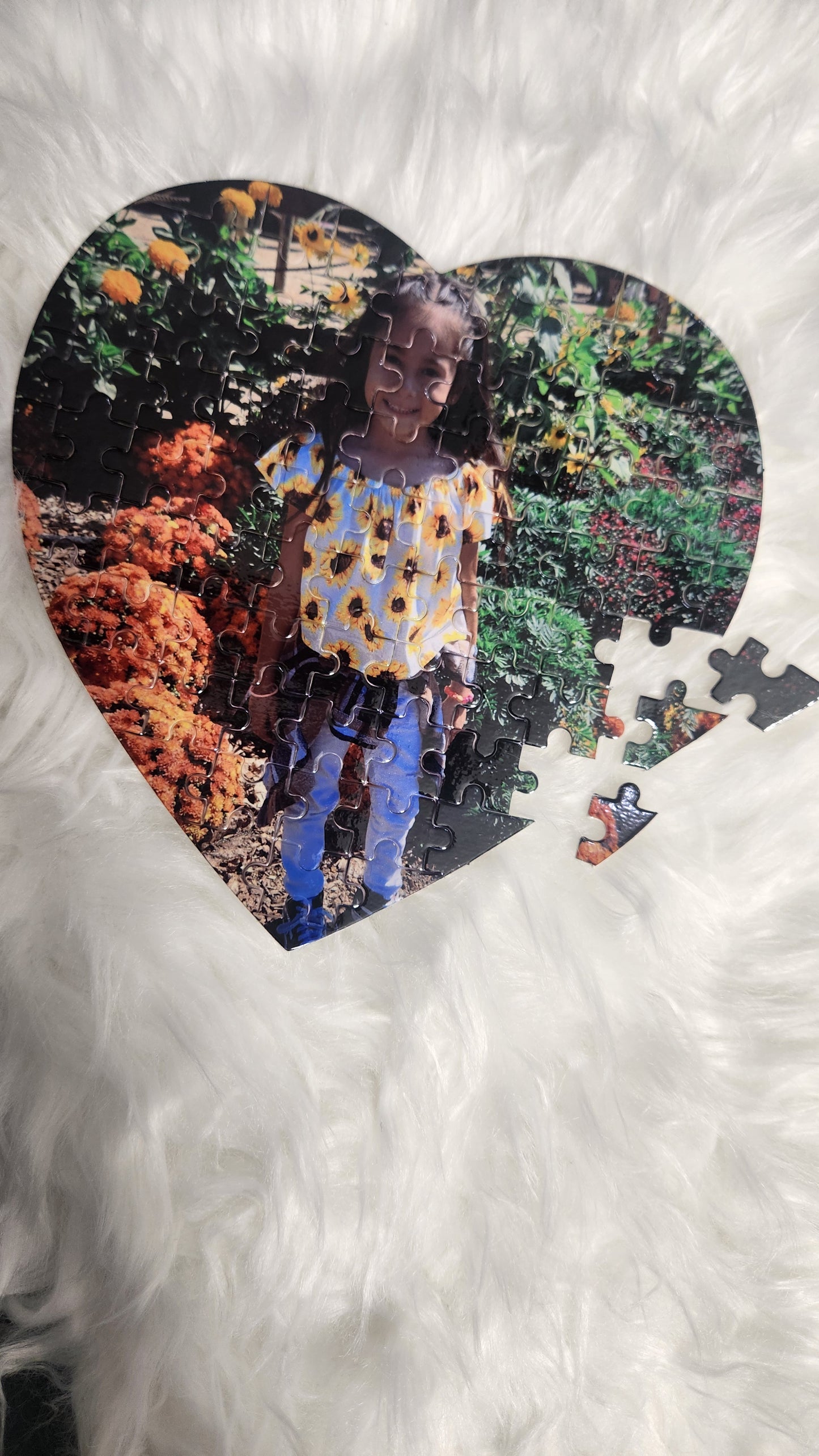 Personalized Heart Shaped Puzzles