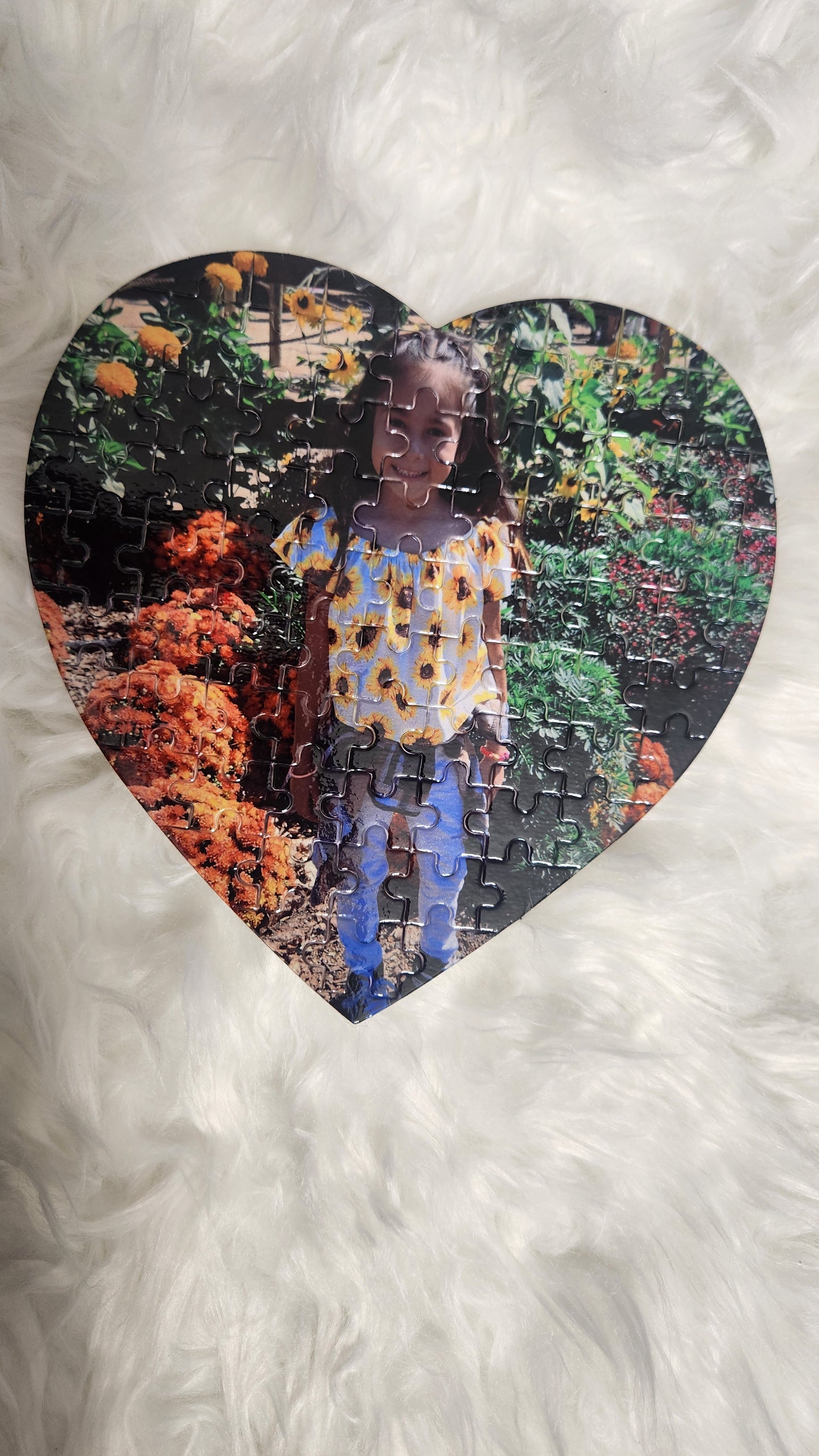 Personalized Heart Shaped Puzzles