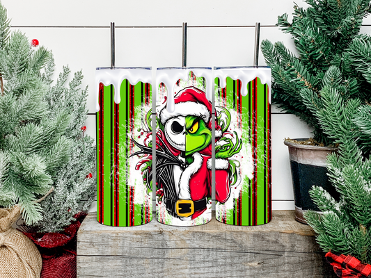 Christmas Cartoon Friends 20 oz Tumbler