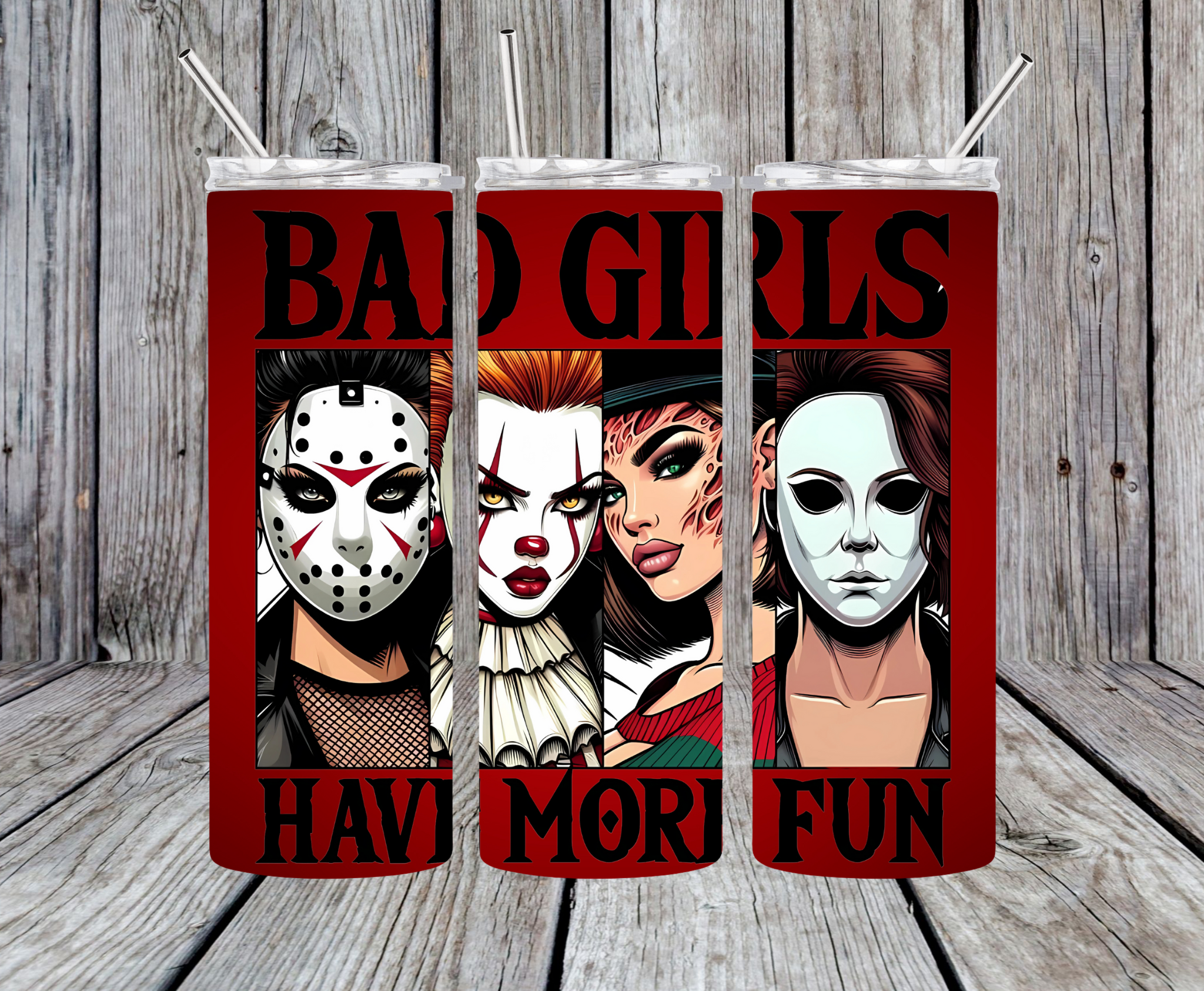 Bad Girls Have More Fun 20 oz Stainless Steel Tumbler