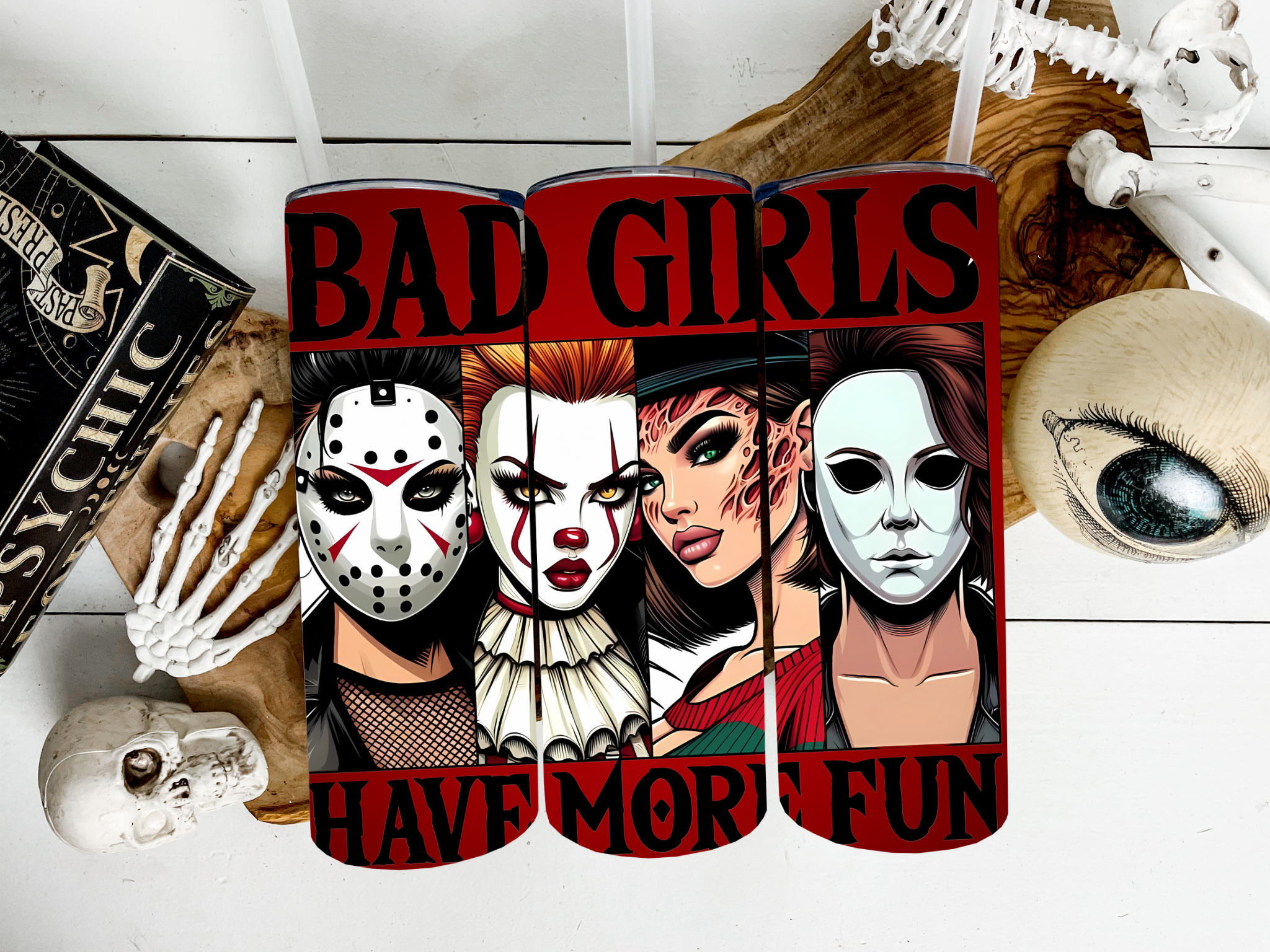 Bad Girls Have More Fun 20 oz Stainless Steel Tumbler