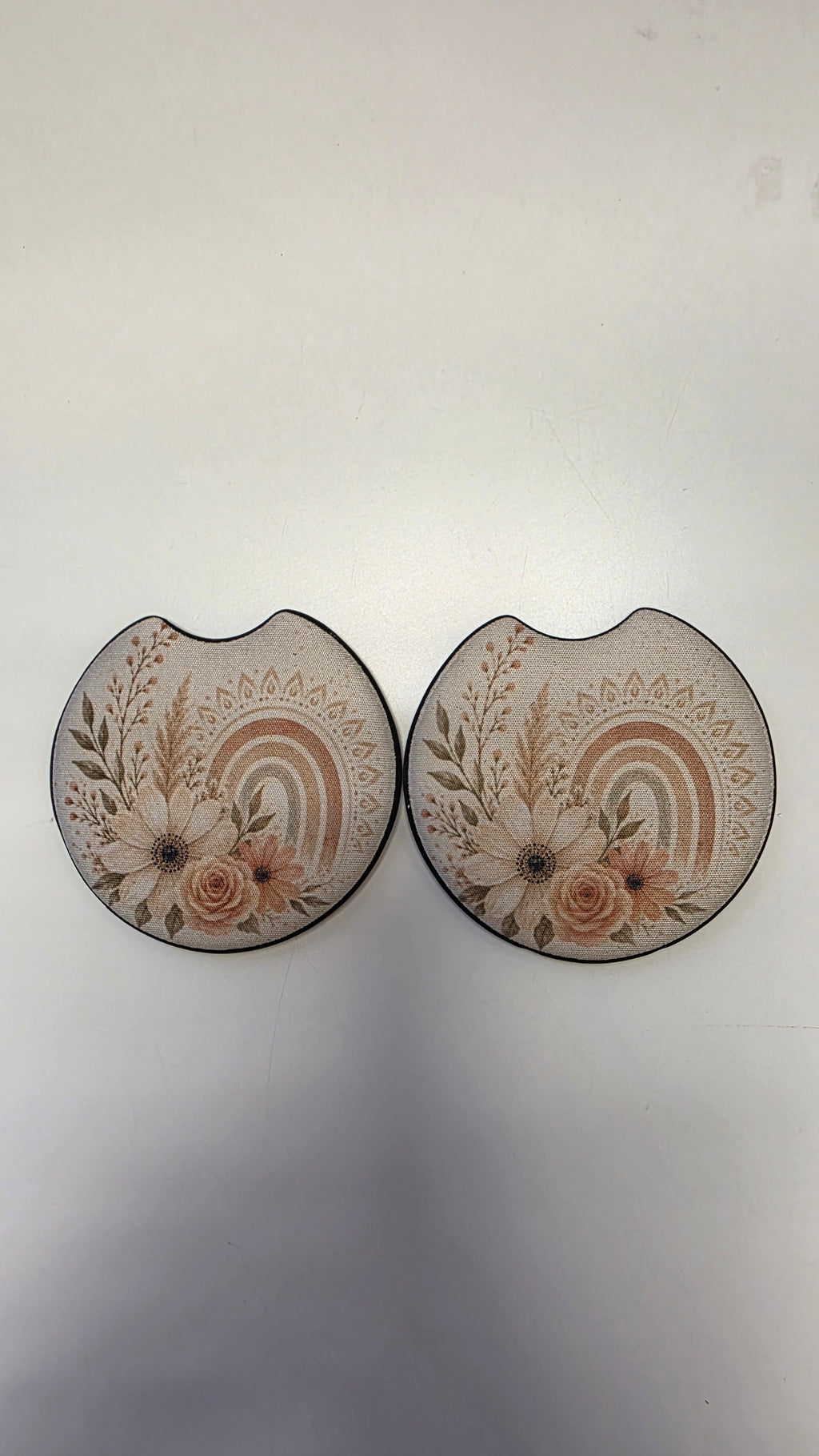Boho Style 2 Pack Car Coasters